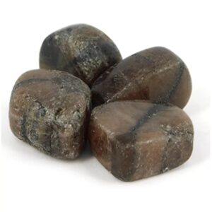 Chiastoliet trommelstenen (mt3), per gram