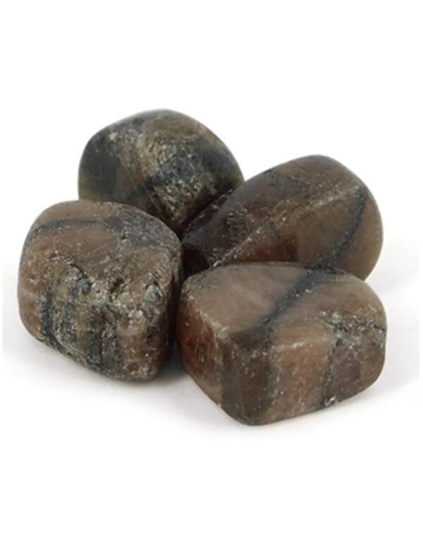 Chiastoliet trommelstenen (mt3), per gram