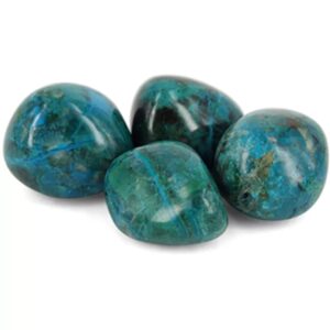 Chrysokolla A trommelstenen (mt3), per gram