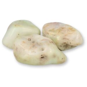 Chrysopraas trommelstenen (mt3-4), per gram