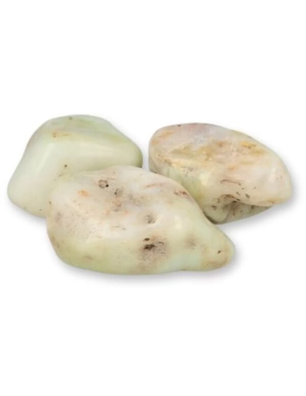 Chrysopraas trommelstenen (mt3-4), per gram