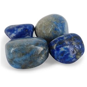 Lapis lazuli B trommelstenen (mt 2-3), per gram