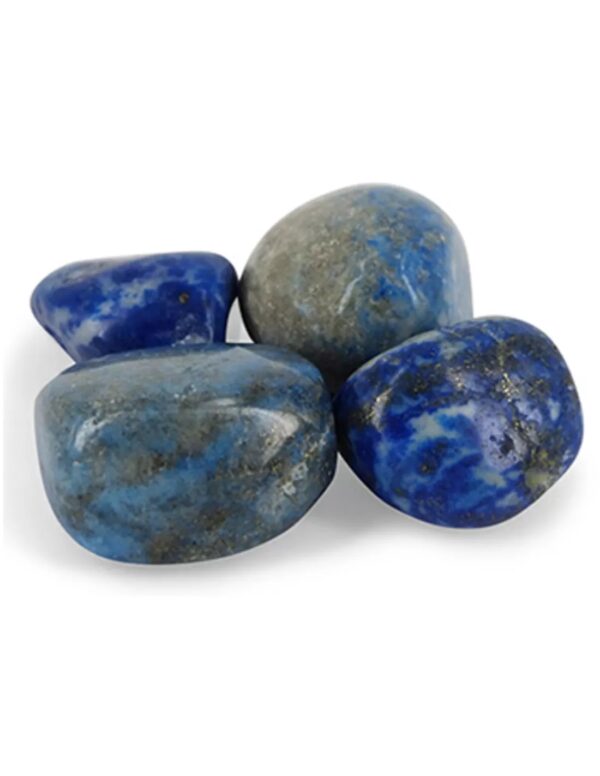 Lapis lazuli B trommelstenen (mt 2-3), per gram