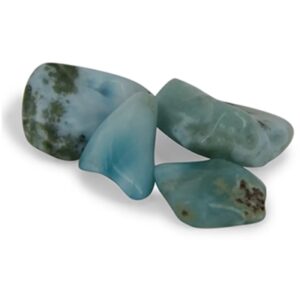 Larimar trommelstenen (mt2-3), per gram