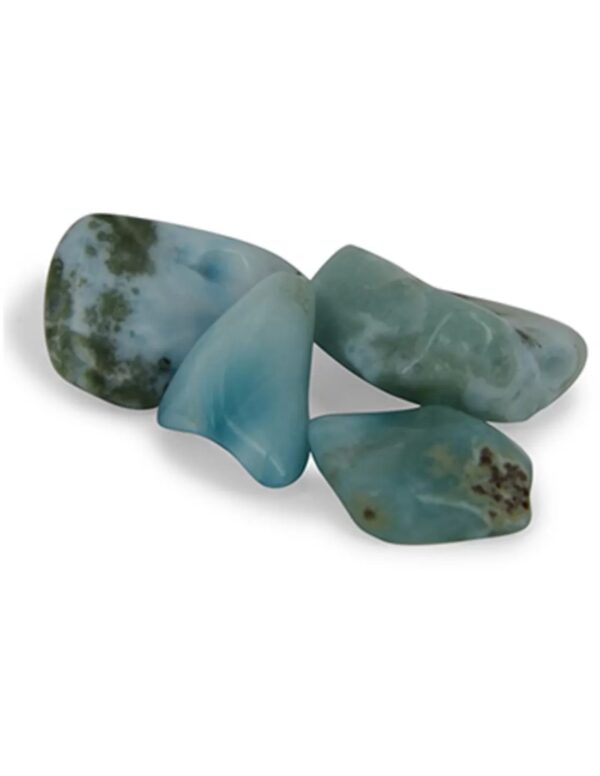 Larimar trommelstenen (mt2-3), per gram