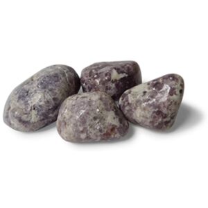 Lepidoliet trommelstenen (mt3), per gram