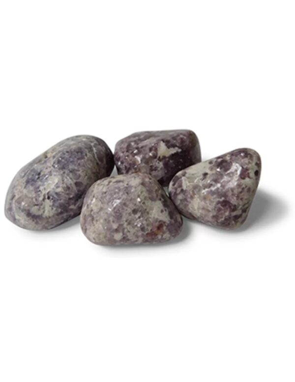 Lepidoliet trommelstenen (mt3), per gram