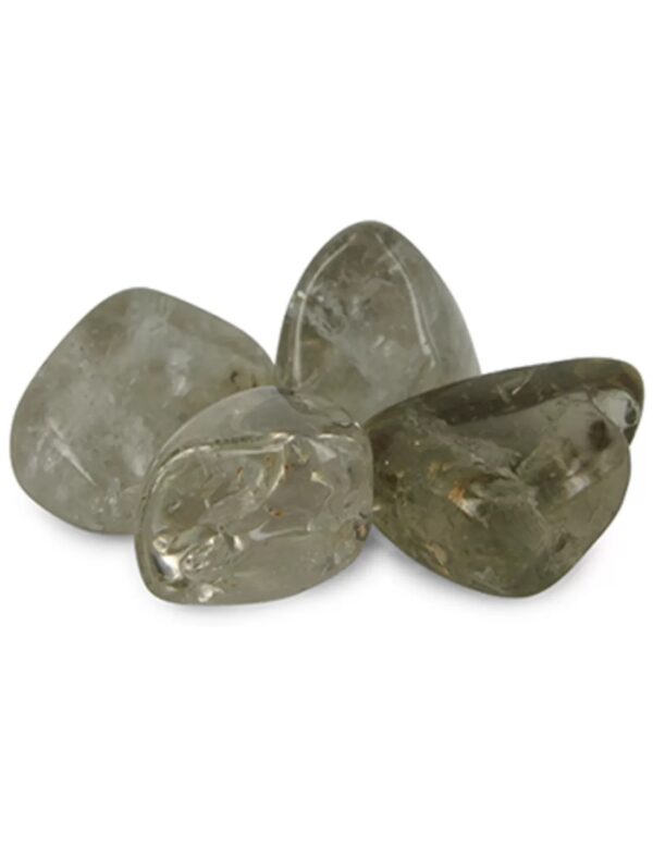 Rookkwarts trommelstenen (mt3), p/kg