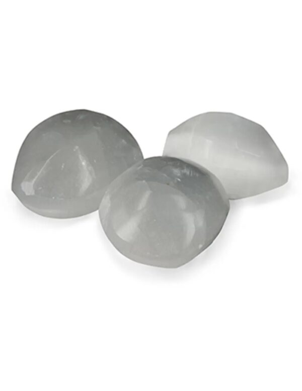 Seleniet wit trommelstenen (mt3) per gram