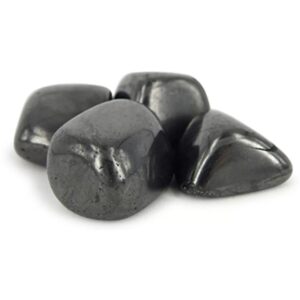Shungit trommelstenen (mt3), per gram