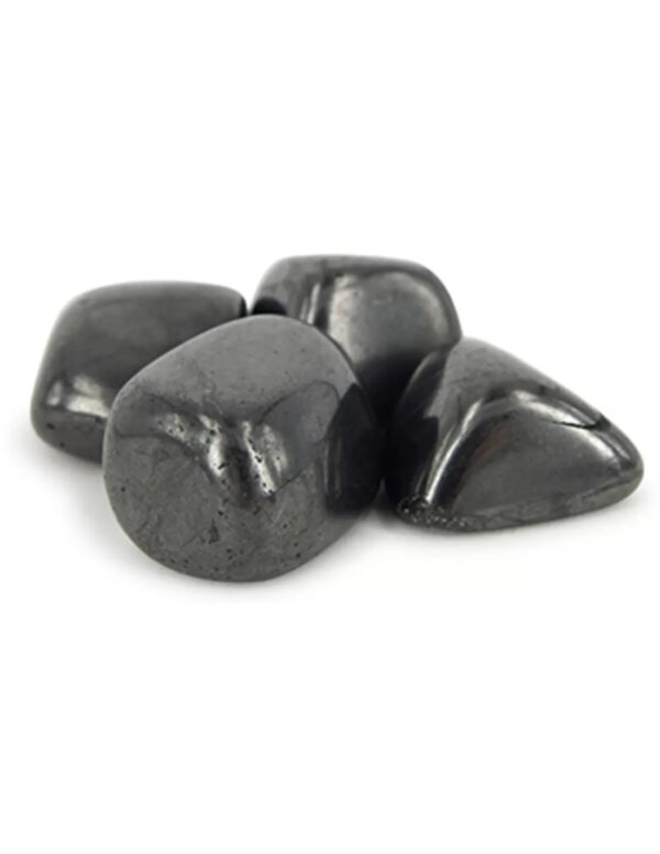 Shungit trommelstenen (mt3), per gram