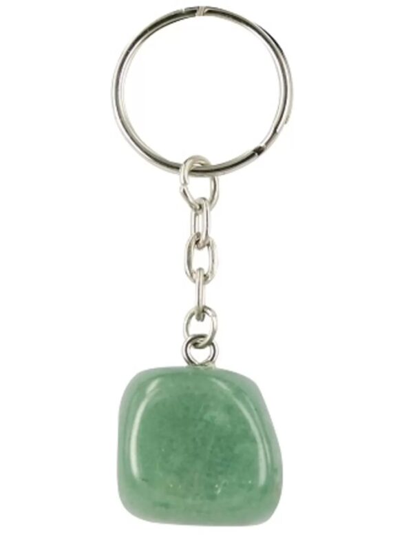 Sleutelhanger Aventurijn groen