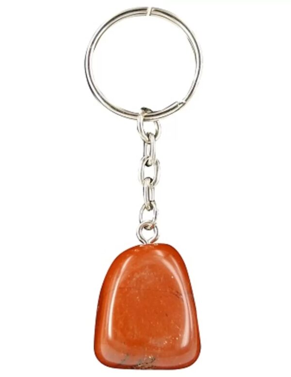 Sleutelhanger Jaspis rood