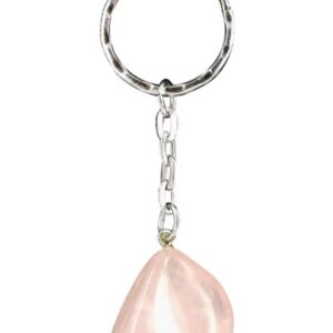 Sleutelhanger Roze kwarts