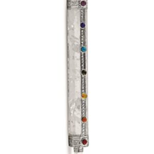 Chakra healing wand Bergkristal
