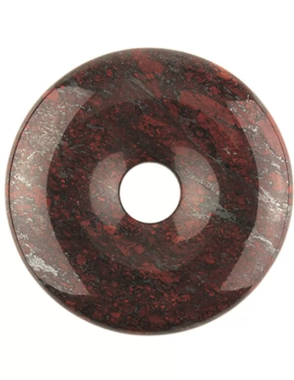 Jaspis breccie donut 30 mm