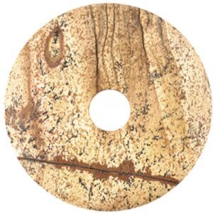 Jaspis landschap donut 40 mm