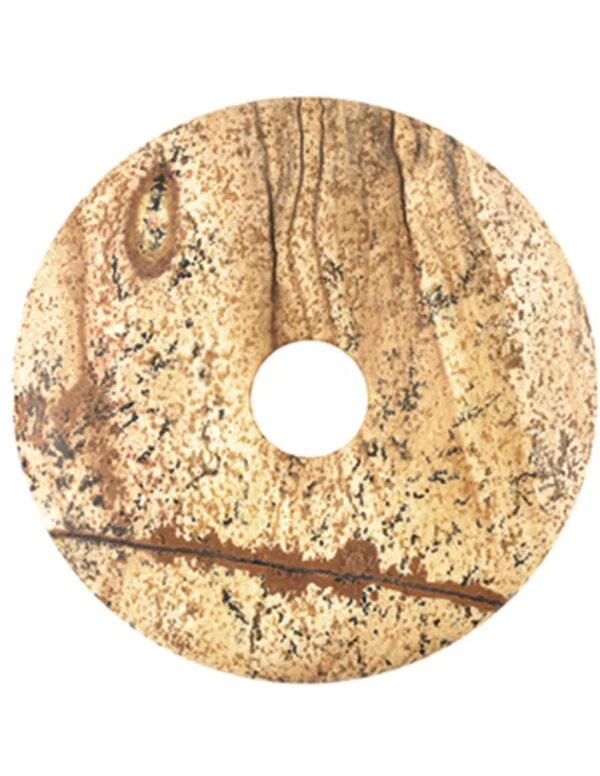 Jaspis landschap donut 40 mm