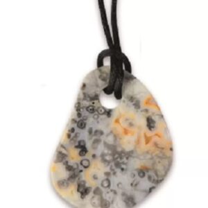Quitarra Agaat crazy lace - ketting