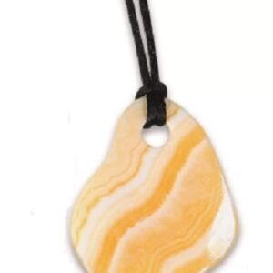 Quitarra Calciet geel - ketting