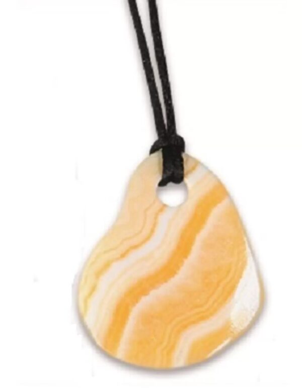 Quitarra Calciet geel - ketting