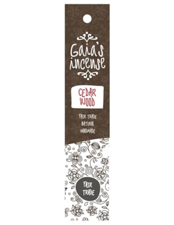 Cedar wood Gaia's incense