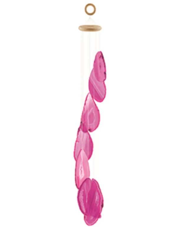Agaat mobile XL roze (gekleurd)
