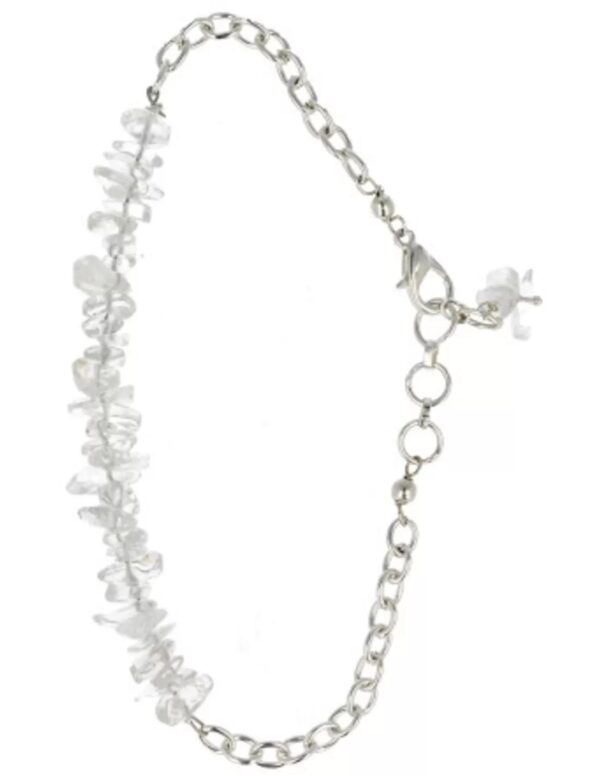 Bergkristal bar armband