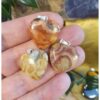 Agaat crazy lace hart hanger 20 mm - Image 2