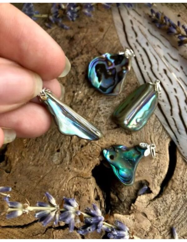 Abalone schelp edelsteen hanger - Image 2