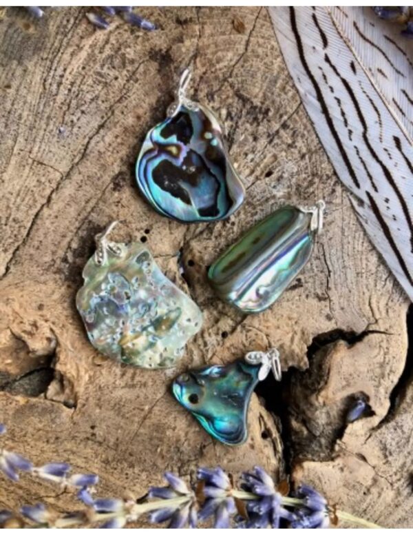 Abalone schelp edelsteen hanger - Image 4