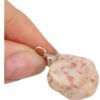 Agaat mos roze edelsteen hanger - Image 5