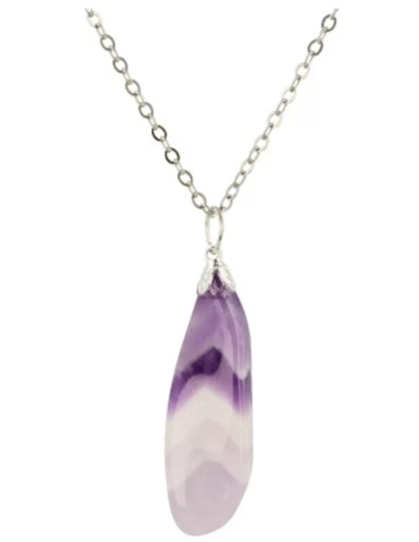 Amethistkwarts edelsteen hanger - Image 3