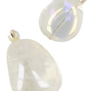 Angel Aura edelsteen hanger geslepen (gecoat)