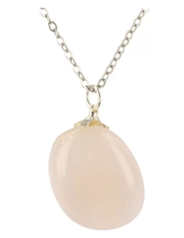 Chalcedoon roze edelsteen hanger - Image 3