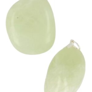 Jade Serpentijn edelsteen hanger