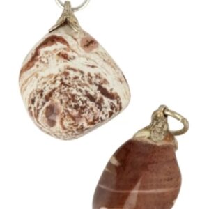 Jaspis Cacao edelsteen hanger