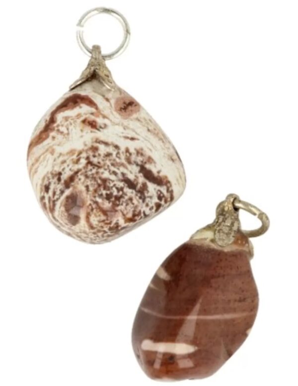 Jaspis Cacao edelsteen hanger