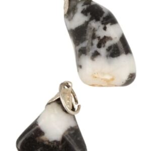 Jaspis zebra edelsteen hanger