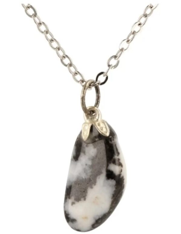Jaspis zebra edelsteen hanger - Image 3