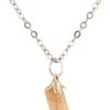 Topaas goud edelsteen hanger ruw - Image 3