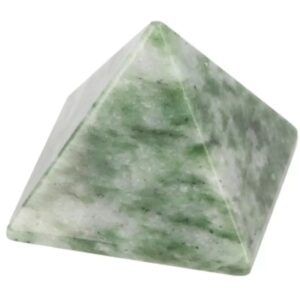 Jade Serpentijn piramide 30 mm edelsteen