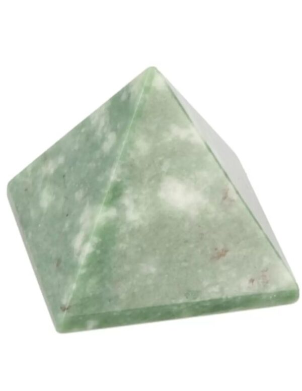 Jade Serpentijn piramide 30 mm edelsteen - Image 3