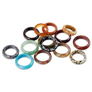 Edelsteen ring, diverse soorten