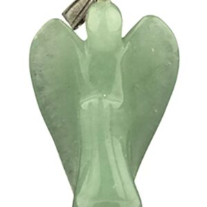 Engelen hanger 20 mm Aventurijn groen