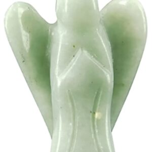 Engelen hanger 20 mm Jade Serpentijn