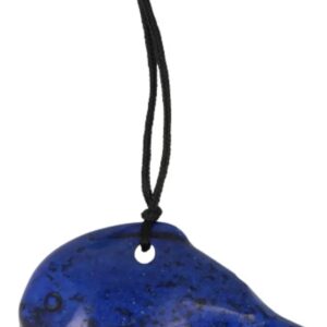 Dolfijn hanger Howliet blauw (gekleurd) doorboord