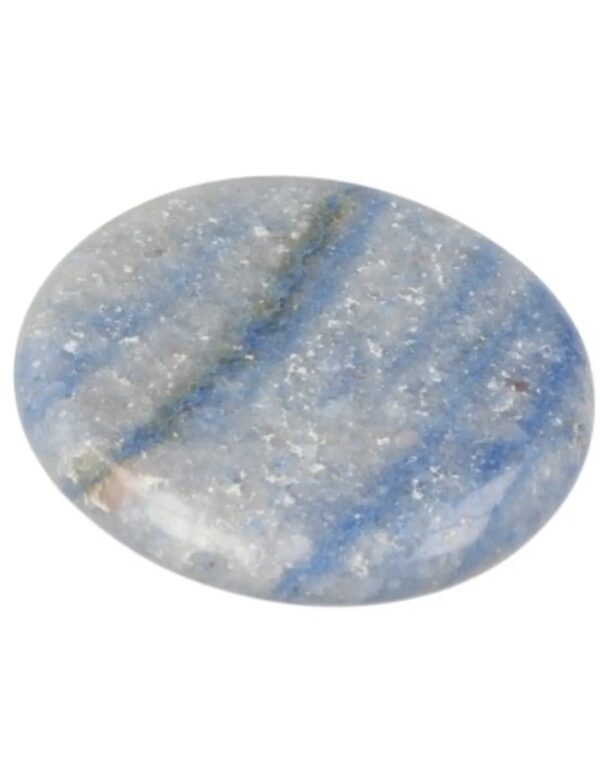 Blauwe kwarts zaksteen - Image 3