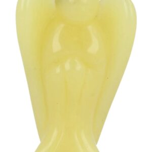 Staande engel 35 mm Jade olijf groen