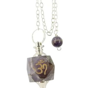 Amethist reiki pendel